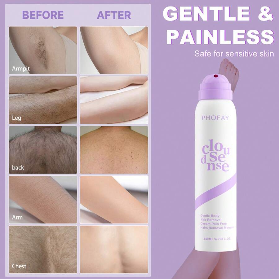 Body Hair Removal Spray (Argan Oil & Orange Blossom)