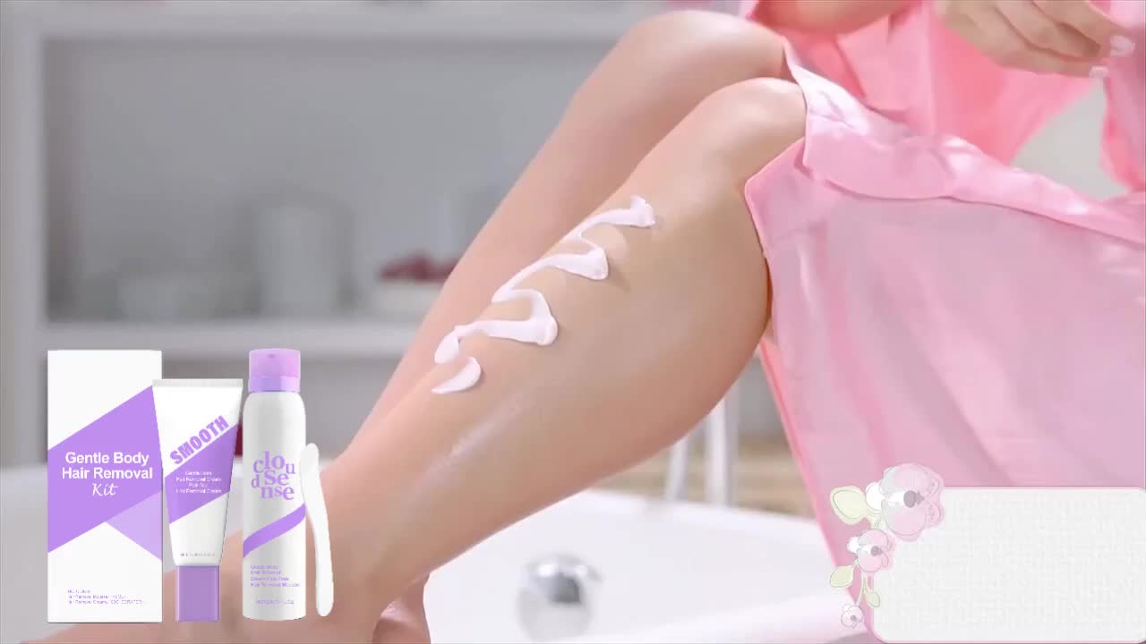 Body Hair Removal Spray (Argan Oil & Orange Blossom)